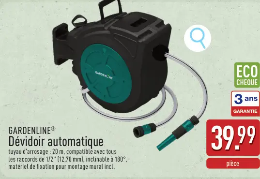 Offre: Dévidoir automatique
