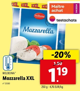 Offre: Mozzarella XXL