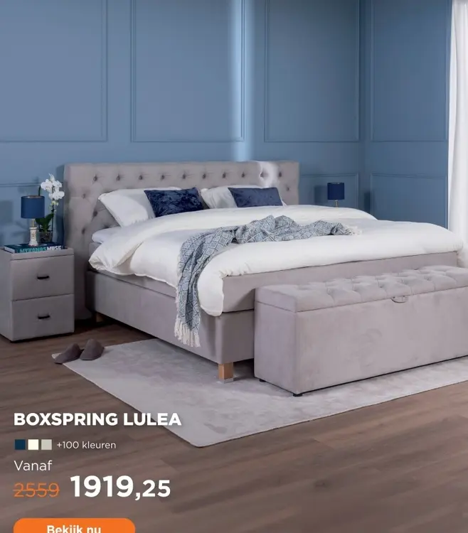 Aanbieding: Boxspring lulea