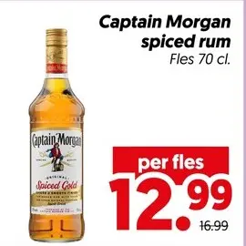 Aanbieding: Captain Morgan spiced rum