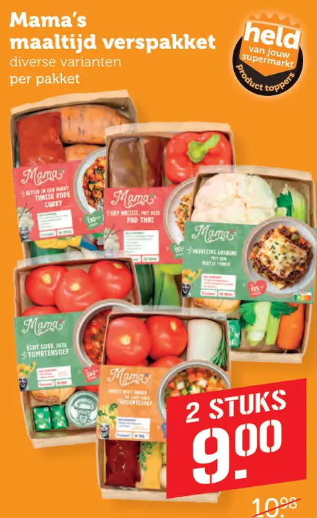 Aanbieding: Mama's maaltijd verspakket