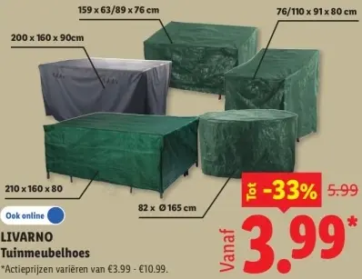 Aanbieding: Tuinmeubelhoes