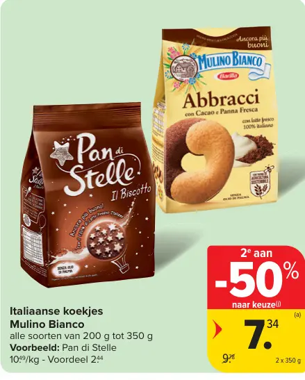 Promotie: Pan di Stelle