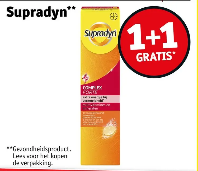 Aanbieding: Supradyn Complex Forte