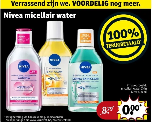 Promotie: Nivea micellair water