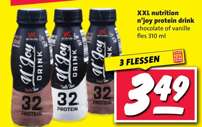 Aanbieding: n'joy protein drink