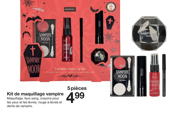 Offre: Kit de maquillage vampire