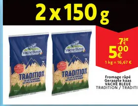 Offre: Fromage rapé Geraspte kaas