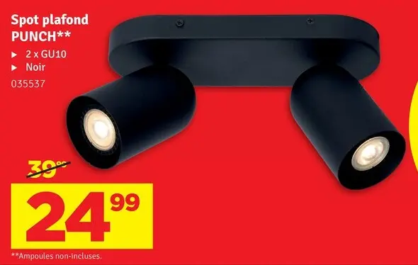 Offre: Spot plafond PUNCH
