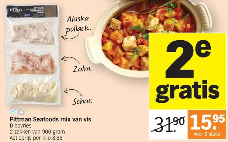 Promotie: Mix van vis