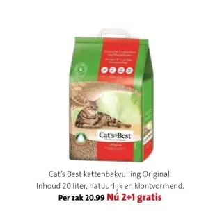 Aanbieding: kattenbakvulling Original