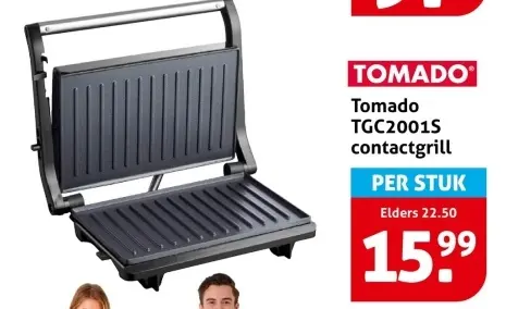Aanbieding: TGC2001S contactgrill