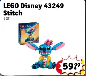 Aanbieding: Lego Disney 43249 Stitch
