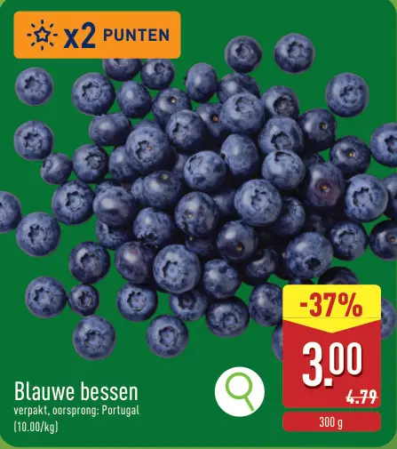 Promotie: Blauwe bessen