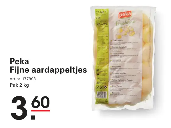 Aanbieding: Fijne aardappeltjes
