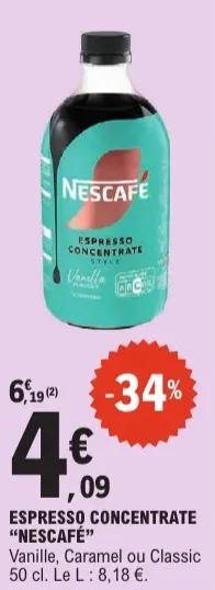 Offre: Espresso Concentrate