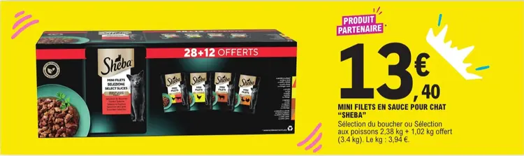 Offre: Mini filets en sauce pour chat