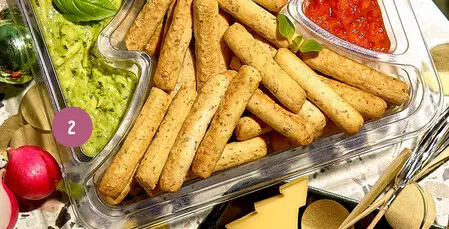 Promotie: Aperitiefschotel in de vorm van een kerstboom