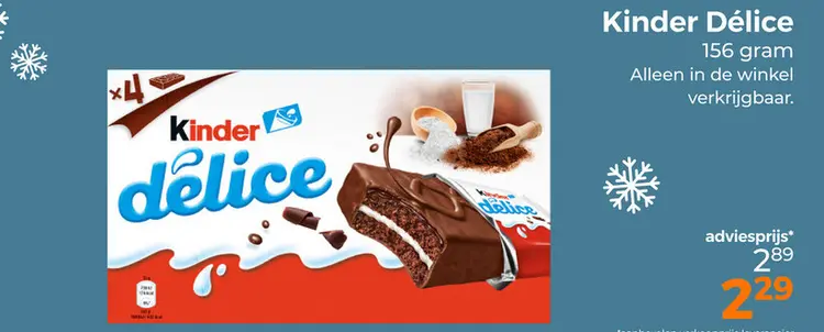 Aanbieding: Kinder Délice