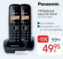 Offre: Téléphone sans fil DUO