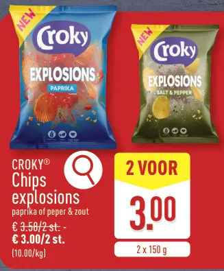 Promotie: Chips explosions