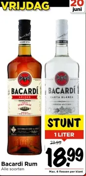 Aanbieding: Bacardi Rum