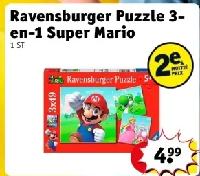 Offre: Puzzle 3-en-1 Super Mario