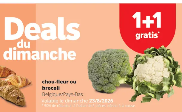 Offre: Chou-fleur ou brocoli