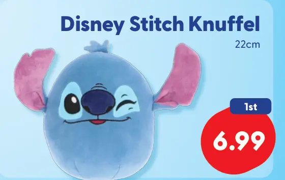 Aanbieding: Stitch Knuffel