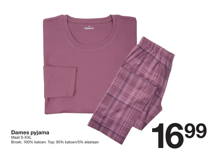 Aanbieding: Dames pyjama