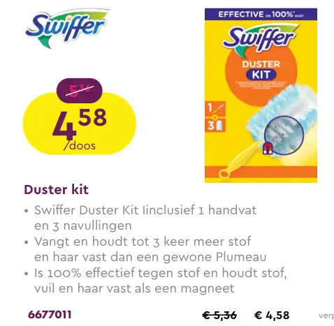 Promotie: Duster kit