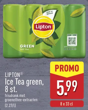 Promotie: Ice Tea green