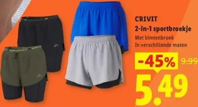 Aanbieding: Sportbroekje