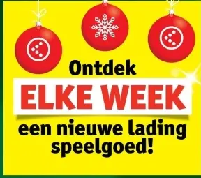 Aanbieding: Ontdek ELKE WEEK een nieuwe lading speelgoed!