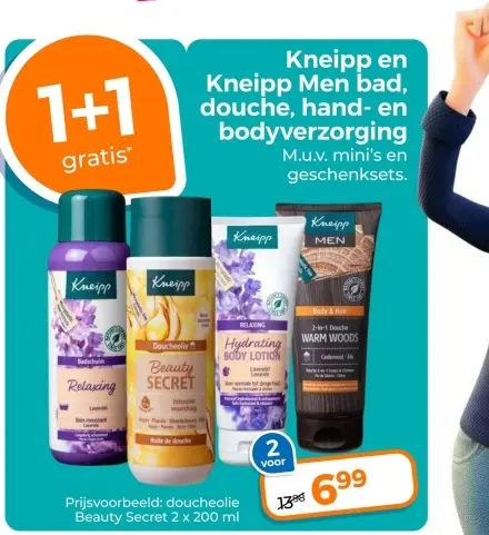 Aanbieding: Kneipp en Kneipp Men bad, douche, hand- en bodyverzorging