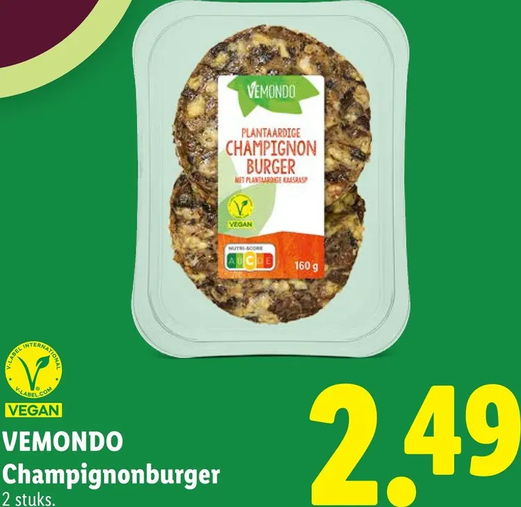 Aanbieding: Champignonburger