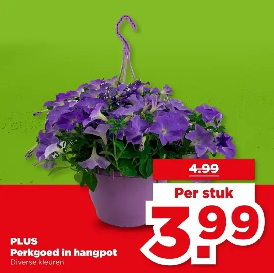 Perkgoed in hangpot