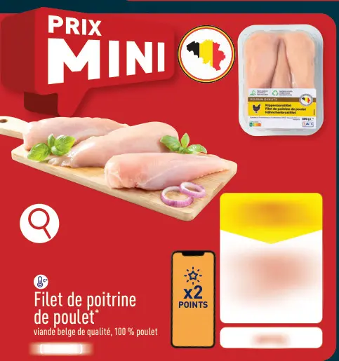 Offre: Filet de poitrine de poulet