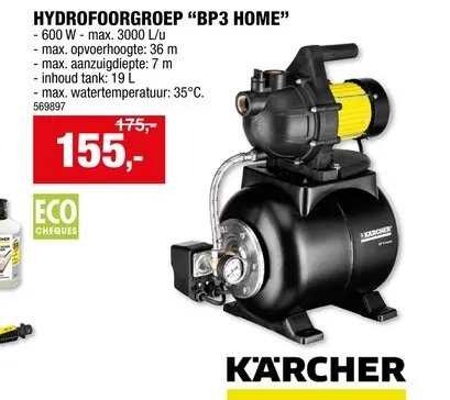 Promotie: Hydrofoorgroep "bp3 home"