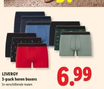 Aanbieding: pack heren boxers