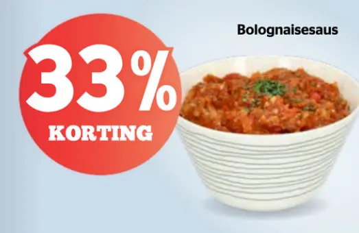 Promotie: Bolognaisesaus