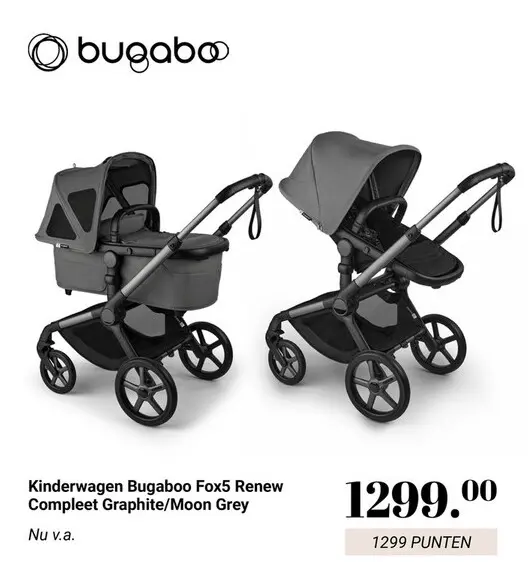 Aanbieding: Kinderwagen Bugaboo Fox5 Renew Compleet