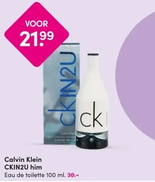 Aanbieding: Calvin Klein CKIN2U him