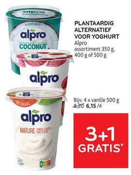 Aanbieding: Plantaardig alternatief voor yoghurt
