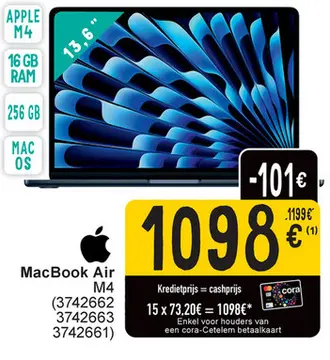 Aanbieding: MacBook Air M4