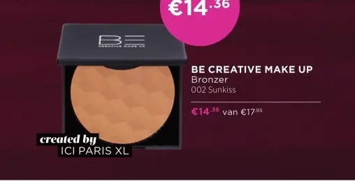 Aanbieding: Bronzer 002 Sunkiss