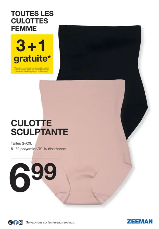 Offre: Culotte sculptante