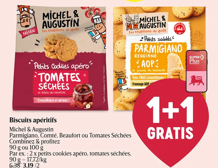 Offre: Biscuits apéritifs