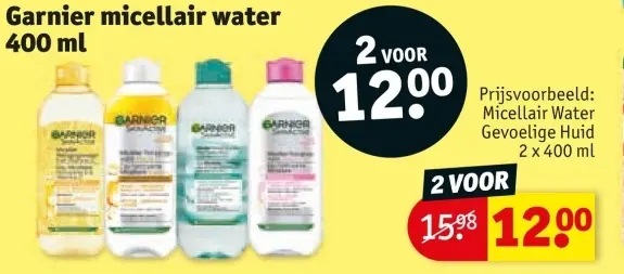 Aanbieding: Micellair water