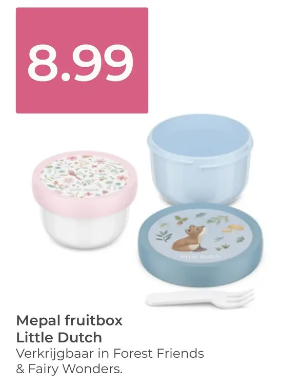 Aanbieding: Fruitbox Little Dutch